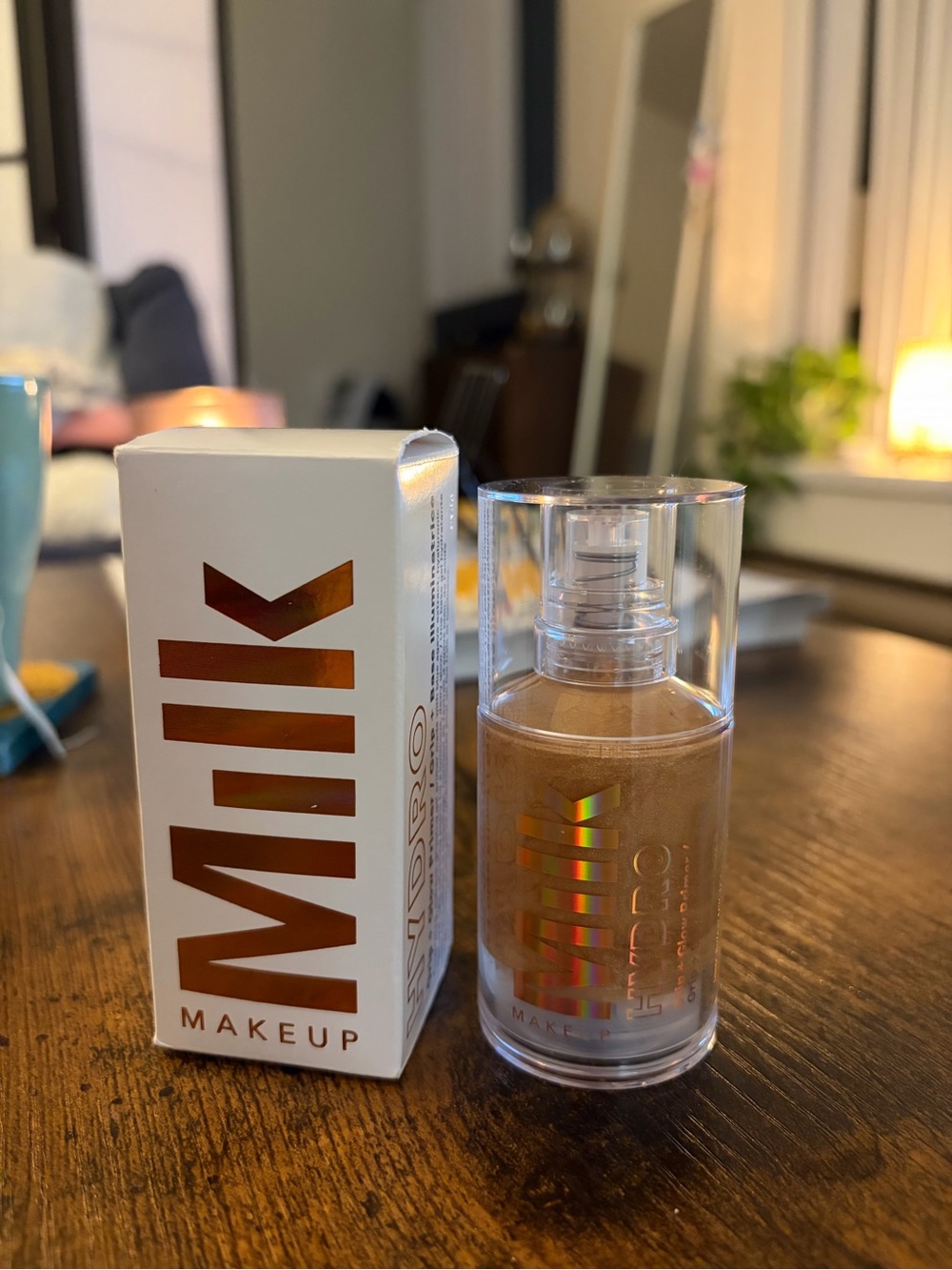Milk hydro grip + glow primer NWT